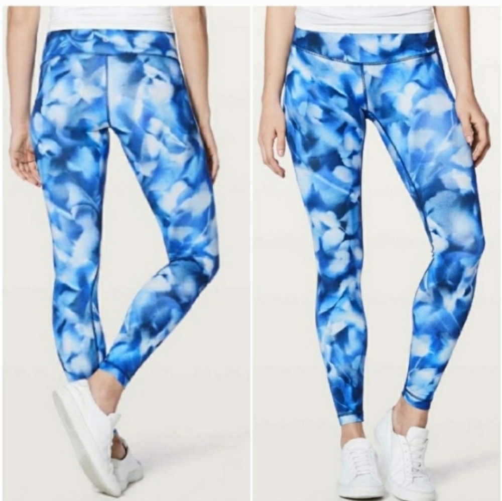 Lululemon Wunder Under Low-RiseTight *Full-On Luxtreme 28" Blush Blossom Alpine
